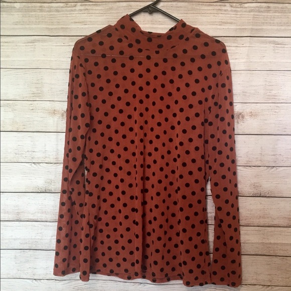 NWOT Shein Polka Dot Sheer Mesh Top - Picture 4 of 5
